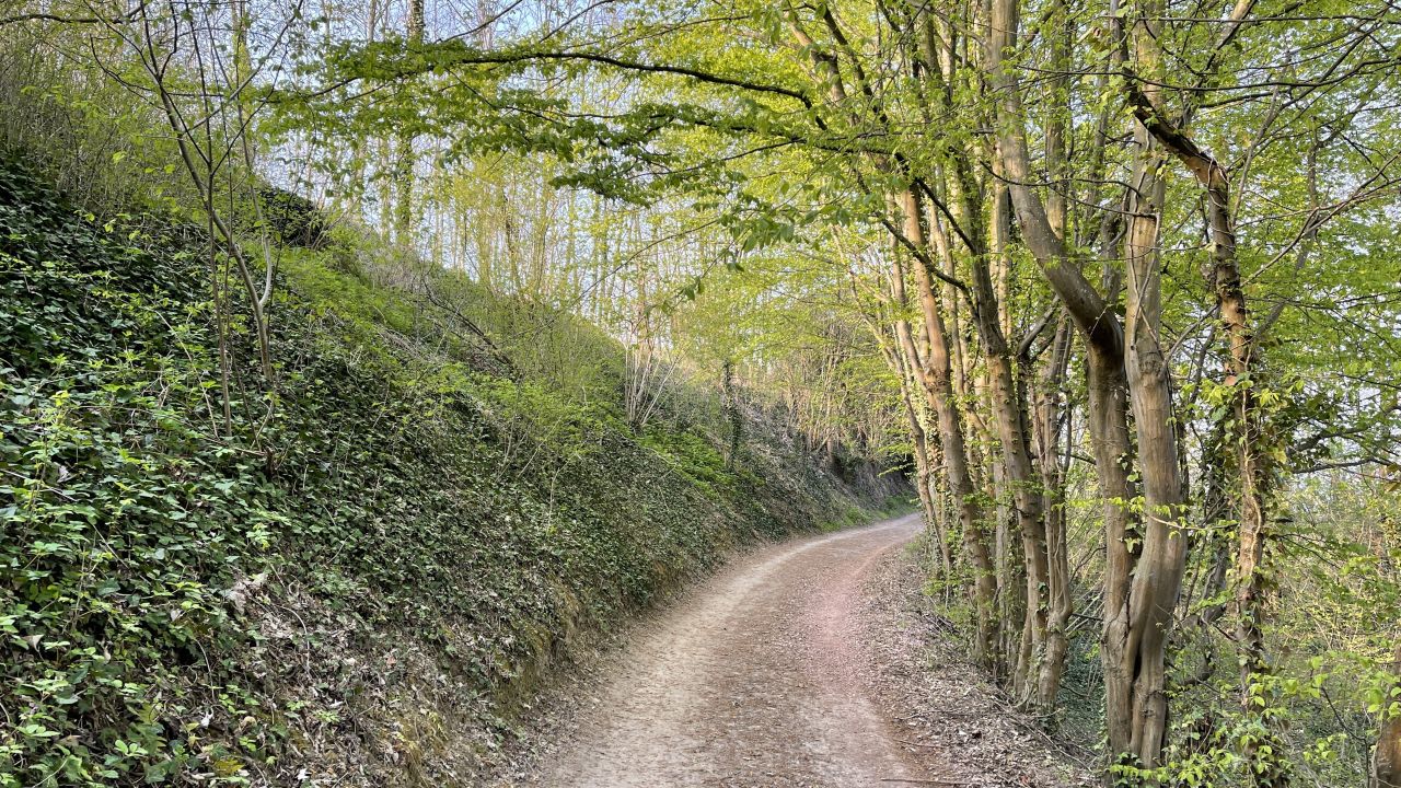 Bergauf